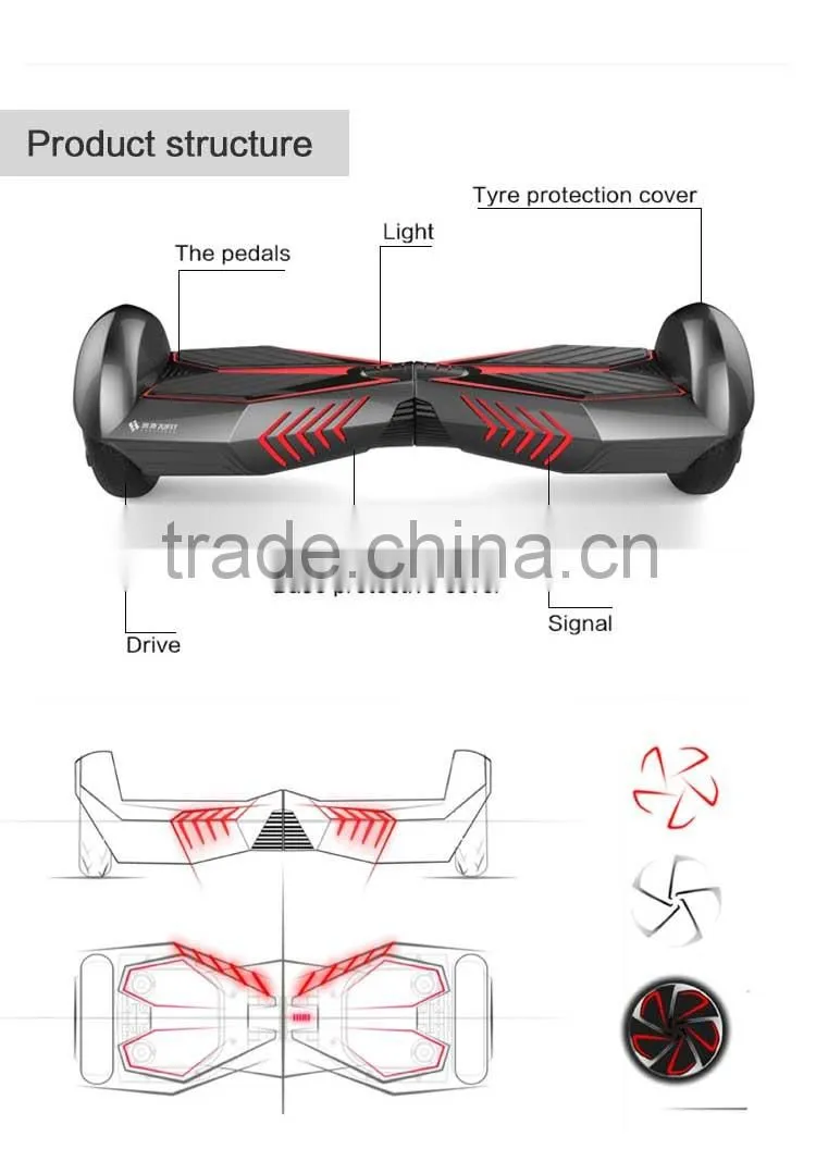 Electric Hover Board Smart Electric Hover Board Electric Hover Board With LED Light