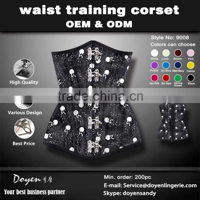 Top selling products 2015 firm slim body shaper waist training corset