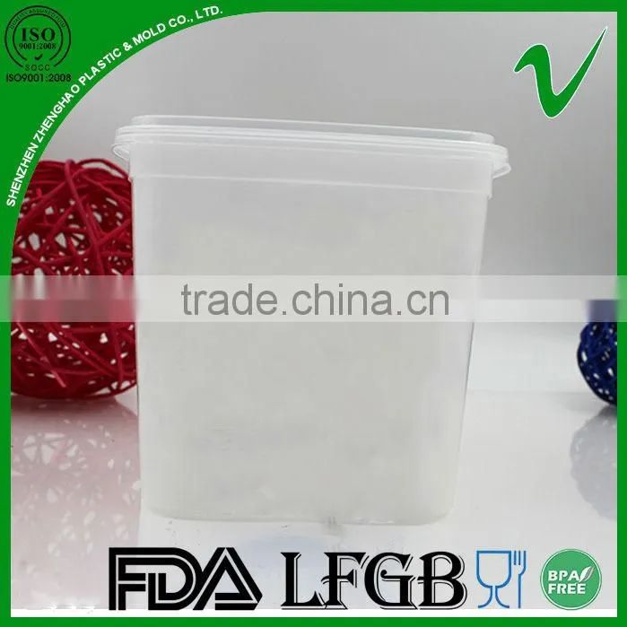 Food grade 500ml disposable PP empty plastic container food