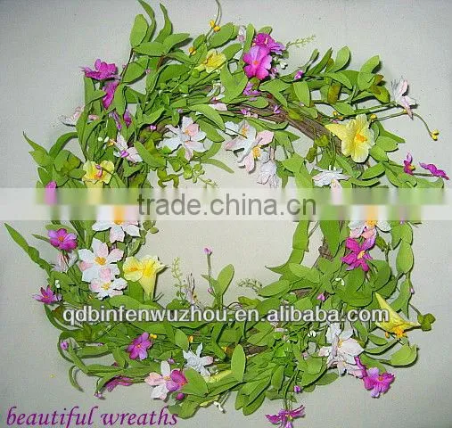 Artificial Flower Wreaths for daily decoration