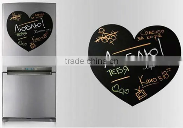 Wholesales adhesive free chalkboard decal magnetic sticker,magnetic fridge stickers