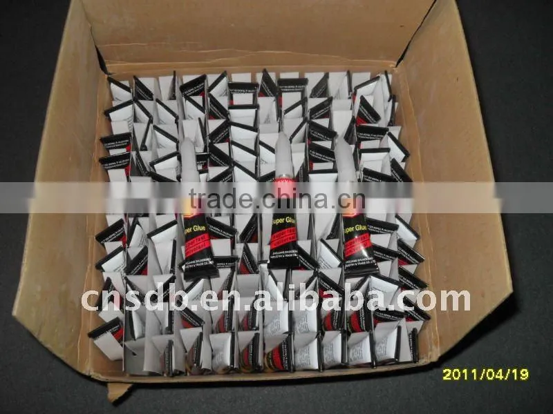 Super Glue 1.5g 2g 3g bulk aluminium tube packs