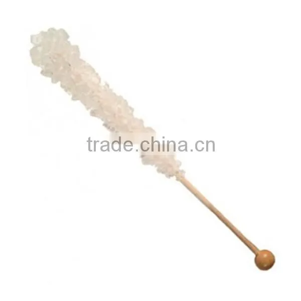 Brown Hard Candy Rock crystal lollipop sticks