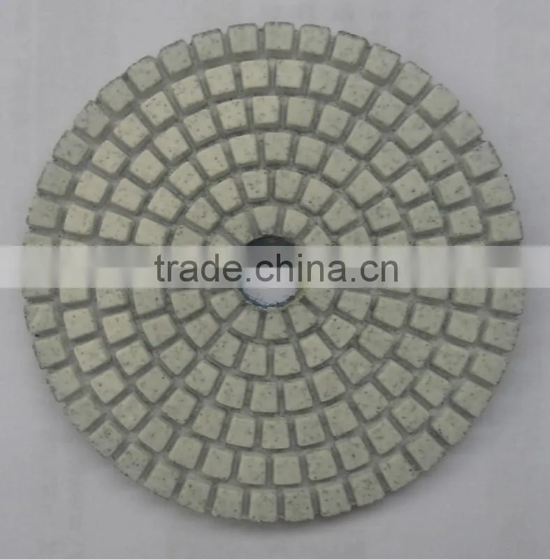 polishing pad type stone grinding tools for stone