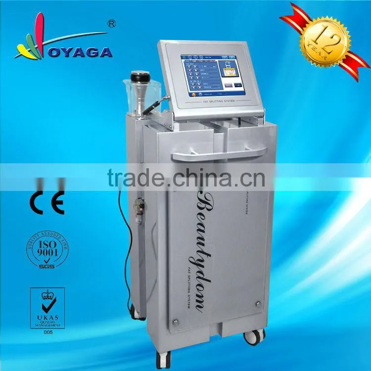 GS-8.1 Ultrasonic Liposuction Cavitation Vacuum Body Slimming Machine with 80KHZ Strong Wave Vibration Cellulite Reduction