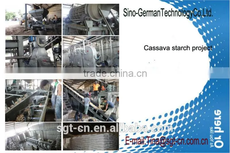 Manioc& cassava Starch production Equipment