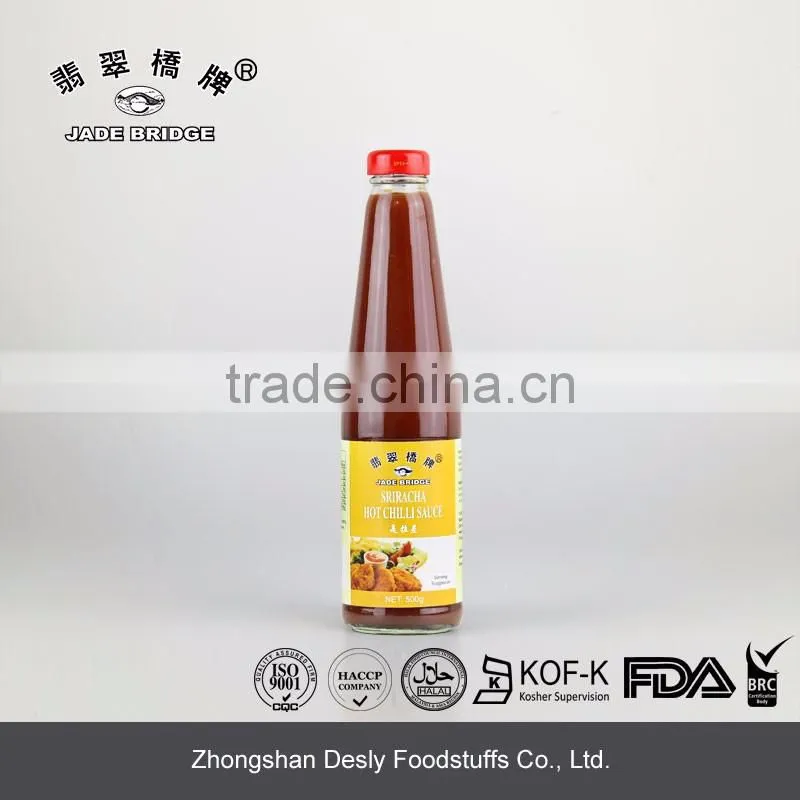 500ml hot pepper Sriracha chili sauce
