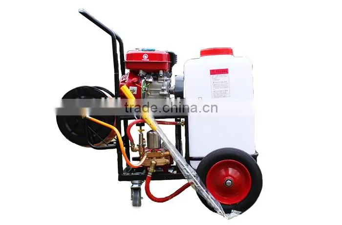 High Efficient With Big Wheels and Long Hose 60L Garden Sprayer