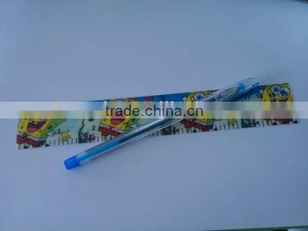 Student gifts PVC ruler with custom design