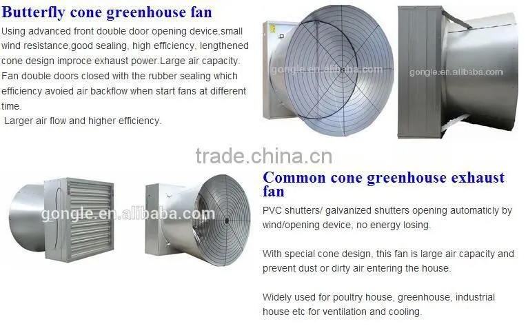 Hanging circulator fan / greenhouse circulator fan
