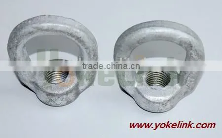 TUERCA D/OJO AC GALV P/TORNILLO 5/8'' Oval eye nut