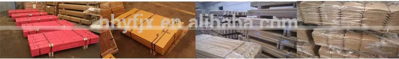 Low price for engineering loader spare parts wheel loader blades