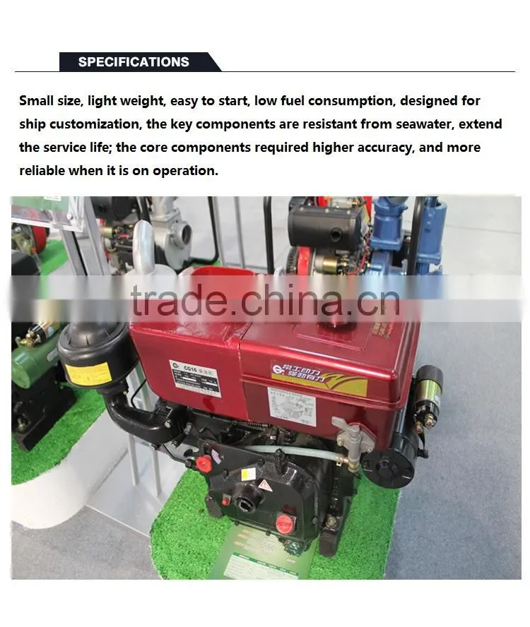 CG16M Special diesel engine use for ship used diesel engine single cylinder