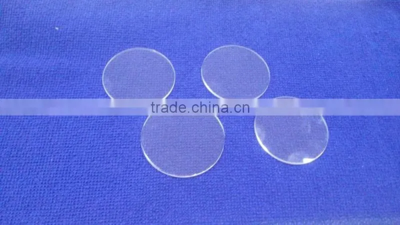 Hand watch parts sapphire crystal watch glass