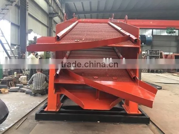 3 decks vibrating screen, Screening Machine for selecting stone