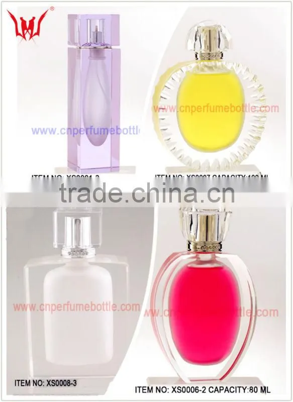 TOP10 OEM FACTORY New Design hot sale crystal love perfume bottle 20ML