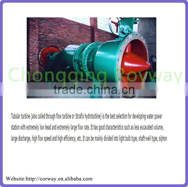 Hydraulic Generating Tubular Turbine 10kw Hydro Generator with Resonable Price