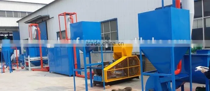 Factory price small poultry equipment with single screw extruder