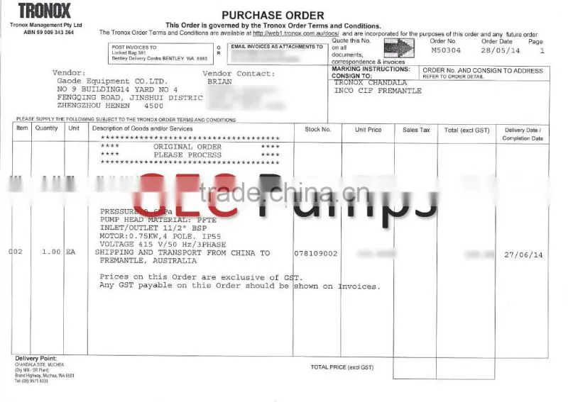 Leak-free Hydraulic Diaphragm Dosing Pump