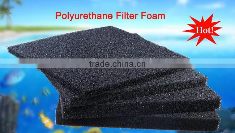 hot sale fireproof oil-proof washable wet and dry vacuum air filter foam