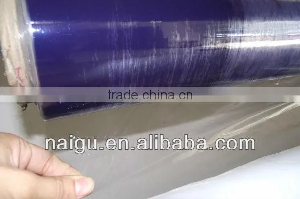 tight blue transaprent mattress packing sheet
