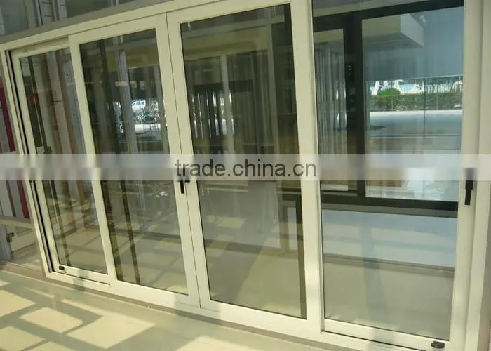 CE Approved Modern Style Insulated Glass PVC Exterior Door