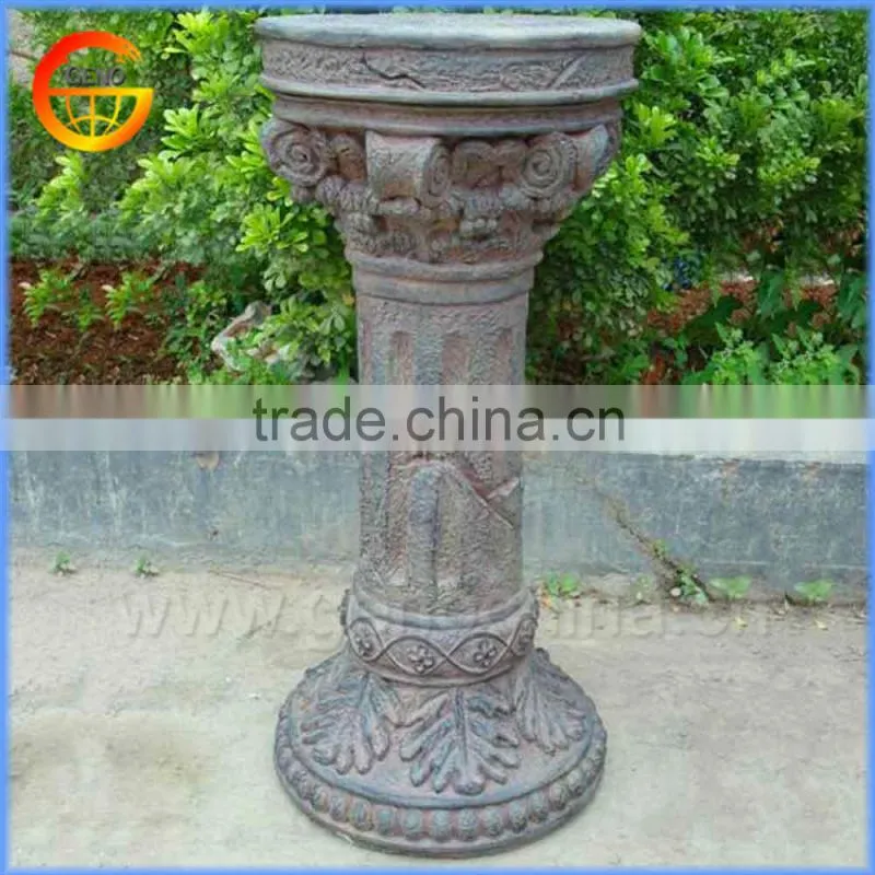 Home and garden fiberstone decorative roman column mould