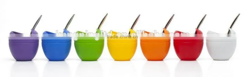 New design water cup Yerba gour mate with Bombilla