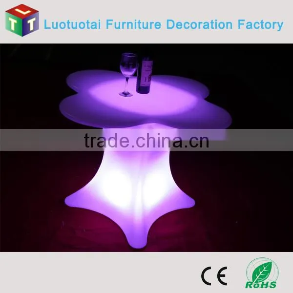 wireless battery operated modern design Meihua led bar table