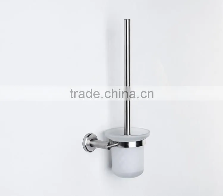 Stainless Steel 304 Bathroom Wall Mounted Toilet Brush with Holder Set