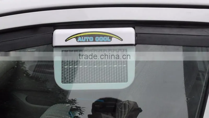 New Arrival Solar Car Exhaust Fan For Car Auto Evaporative Air Cooler Cooling Air Vent Cooler New