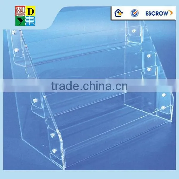 High quality brochure display stand/custom design acrylic office supplies China manufacturer wholesale price