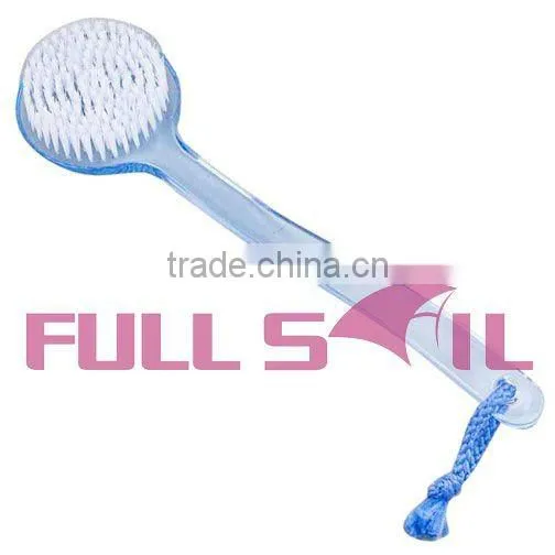 Plastic bath brush/scrub brush long handle