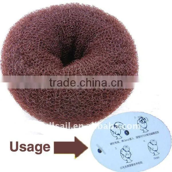 Nylon hair bun hair decoration