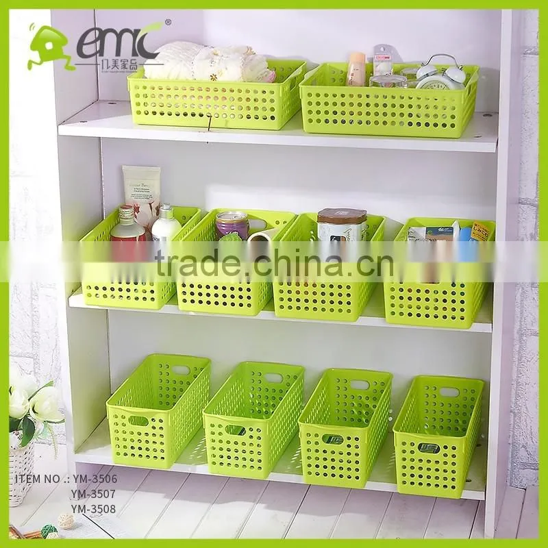 Plastic Storage Baskets and Drainer Organizer,Food Storage Basket,Classic Multiuse Basket