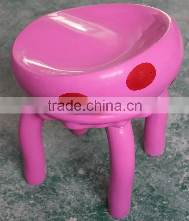 2014 new design fiberglass jellyfish stool