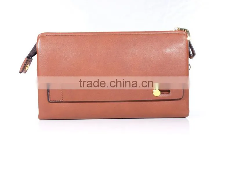 Multi-function Woman Wallet/man leather wallet/ genuine Leather man wallet