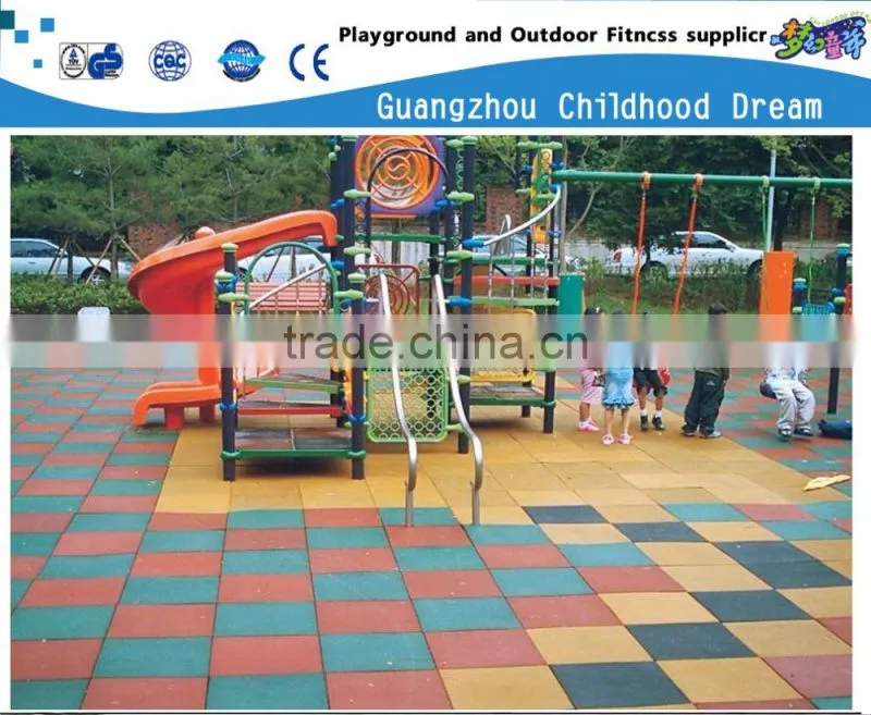 (CHD-810) EN1177 certificated rubber flooring outdoor, wholesale rubber flooring, recycled rubber flooring