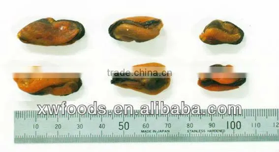 IQF cooked blue frozen mussel meat