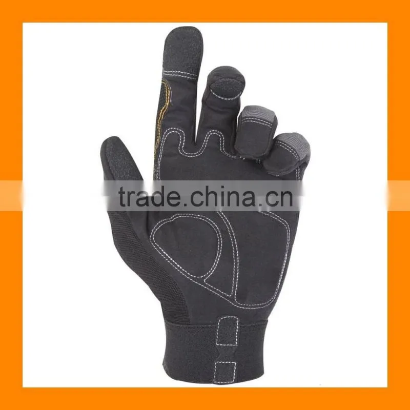 Best Price Custom Leathercraft Workright Handyman Flex Grip Work Gloves Industrial Safety Hand Mechanic Glove