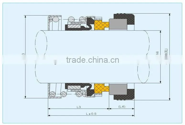Mechanical Seal for Water Pump and Motors