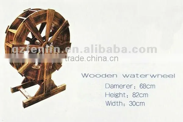 Indoor Fountain with Wooden basin for home or office use