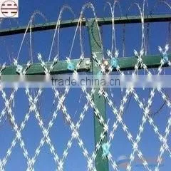 parapet wall sharp razor barbed wire
