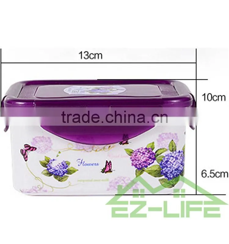 BPA free microwave safe plastic food storage containers