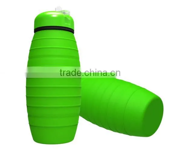 New unique design portable silicone dog pet water bottle