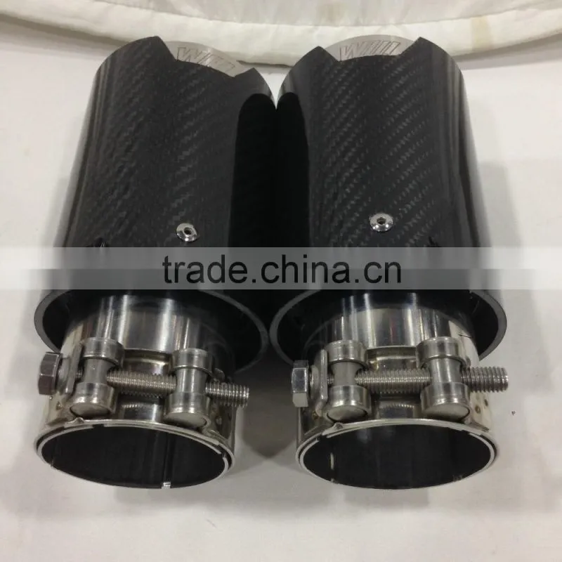 Auto parts ///M carbon fiber exhaust tip