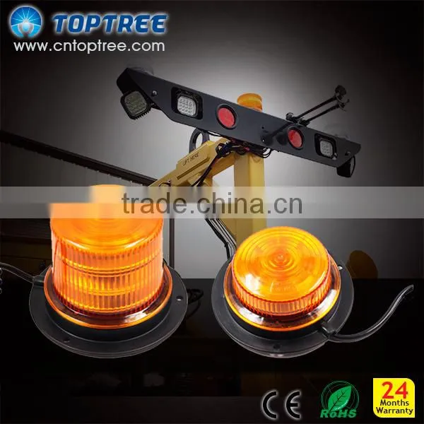 Round led truck and trailer back lamp 12v 24v led rear tail lamps