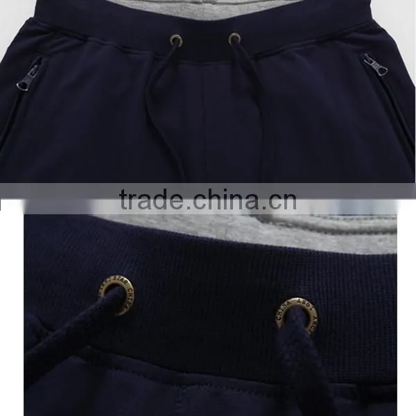 OEM high quality mens fashion jogger capri pants stylish track pants