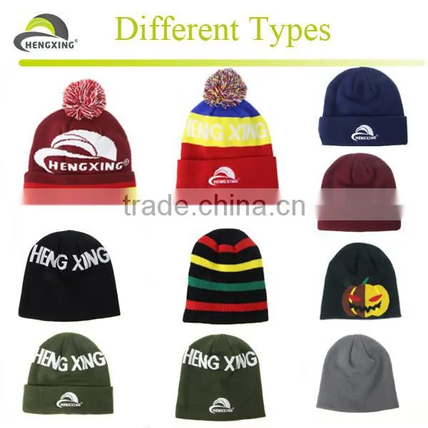 2015 Fashion Usa America Embroidery Beanie Cap Knitted Flag Winter Hats