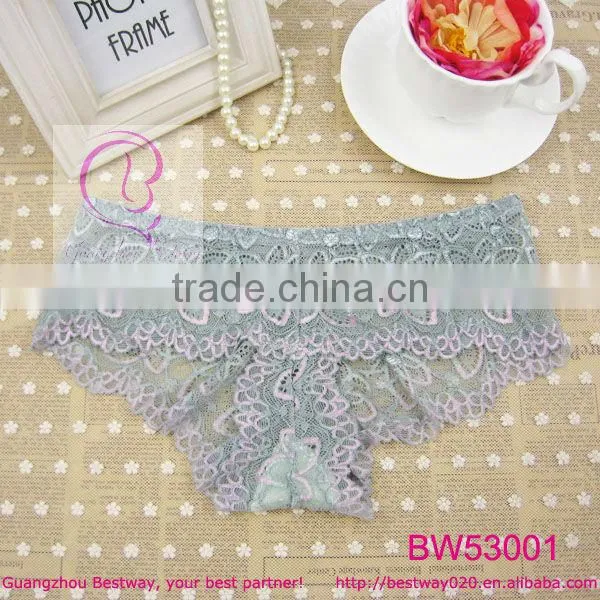 Open hot sexy girl photo mixed lace transparent panty in Apparel